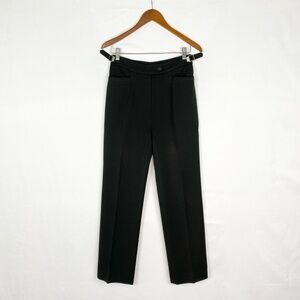 Votre Nom Straight Leg Trouser Pants Black Size 29 High Rise